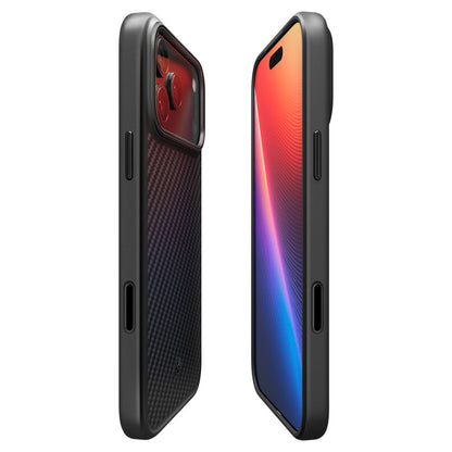 MagSafe cover til Apple iPhone 17 Pro Max, Spigen, Enzo Aramid T, Sort