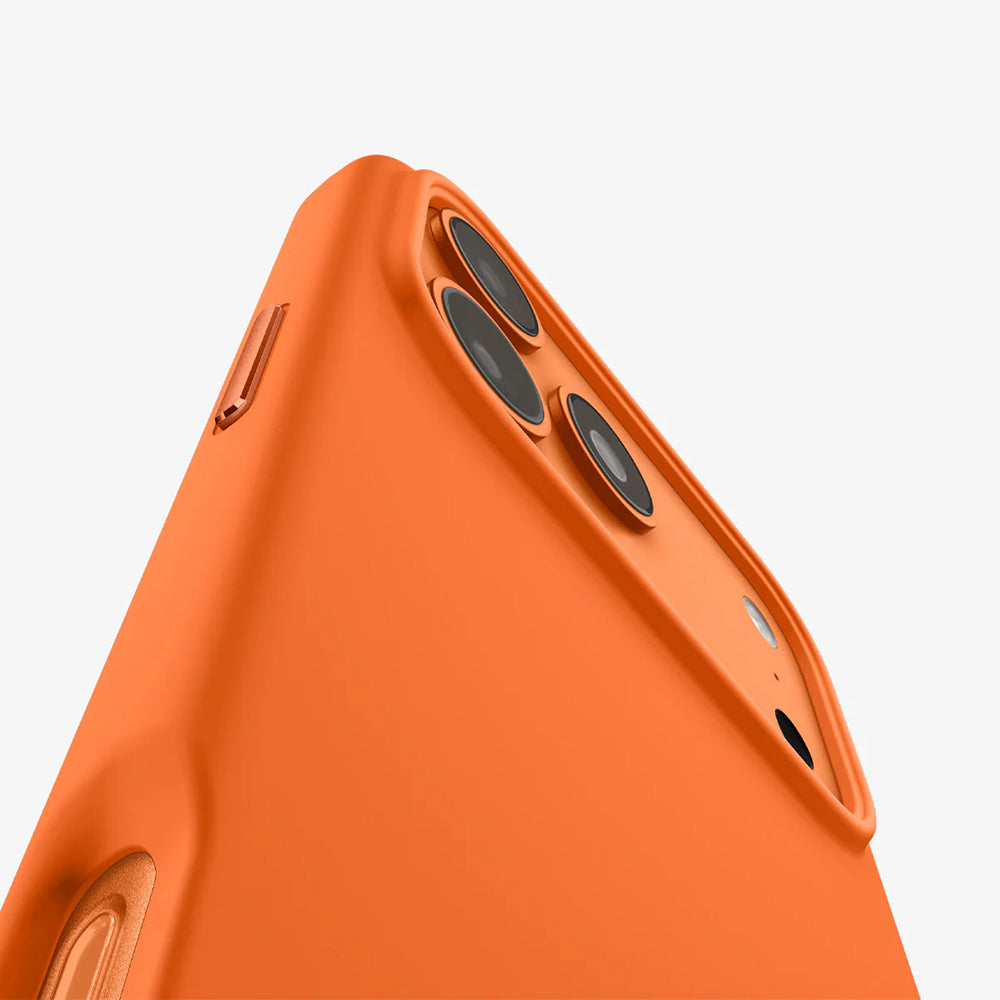 MagSafe-etui til Apple iPhone 17 Pro Max, Spigen, Silicone Fit, Orange ACS11378