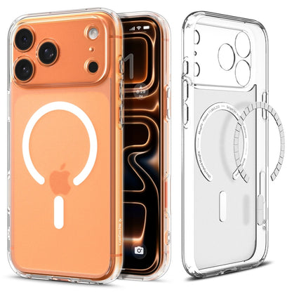 MagSafe cover til Apple iPhone 17 Pro Max, Spigen, Ultra Hybrid, Satineret Hvid
