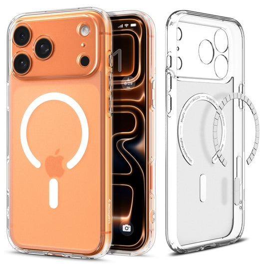 MagSafe cover til Apple iPhone 17 Pro Max, Spigen, Ultra Hybrid, Satineret Hvid