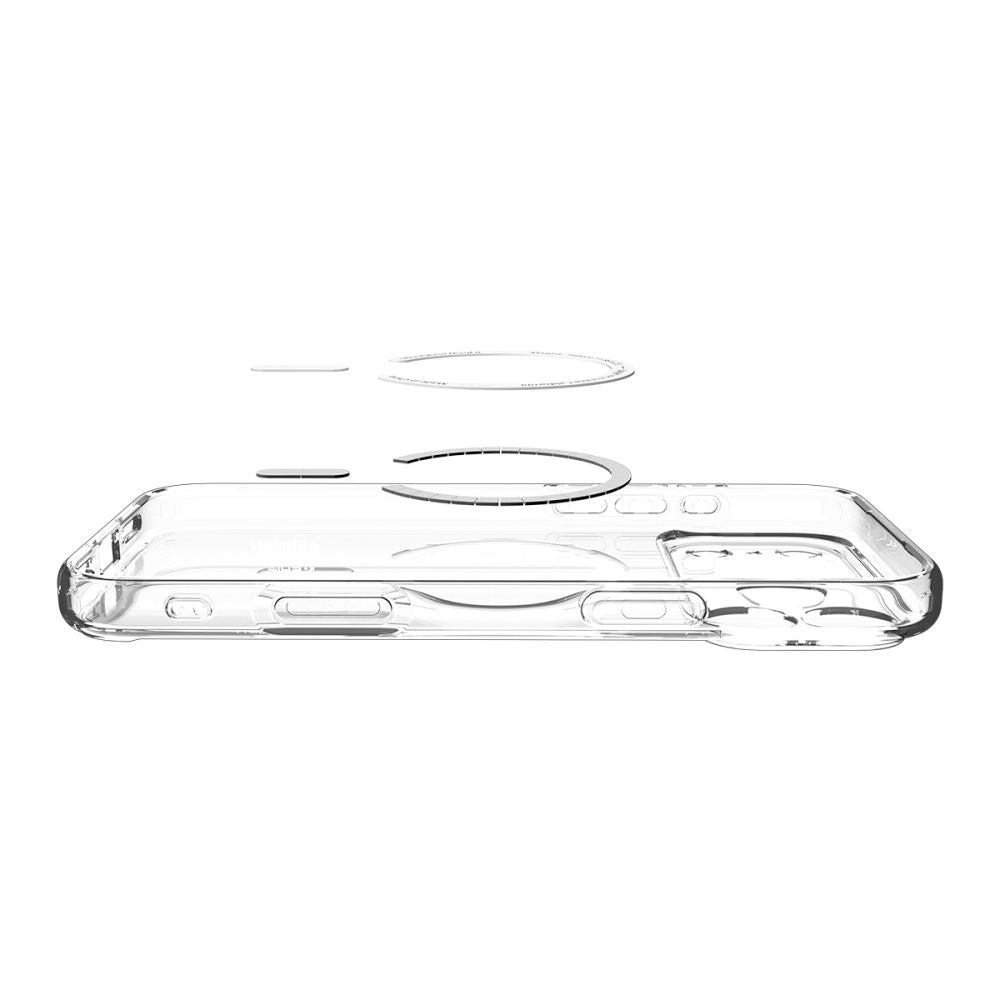 MagSafe cover til Apple iPhone 17 Pro Max, Spigen, Ultra Hybrid, Satineret Hvid