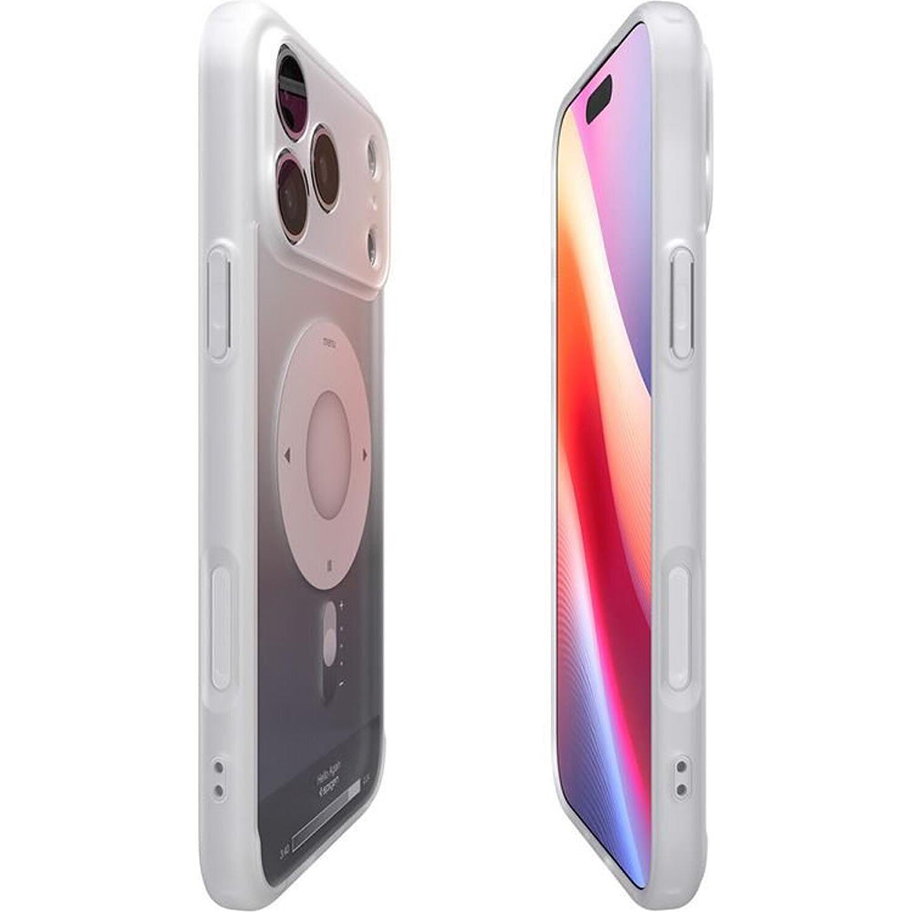 MagSafe cover til Apple iPhone 17 Pro Max, Spigen, Ultra Hybrid Classic, Sølvfarvet