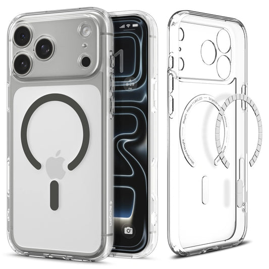 MagSafe cover til Apple iPhone 17 Pro Max, Spigen, Ultra Hybrid, Grå