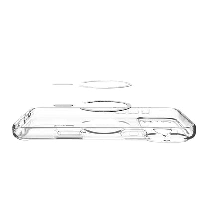 MagSafe cover til Apple iPhone 17 Pro Max, Spigen, Ultra Hybrid, Transparent Marineblå