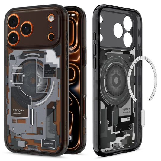 MagSafe cover til Apple iPhone 17 Pro Max, Spigen, Ultra Hybrid Zero One, Sort