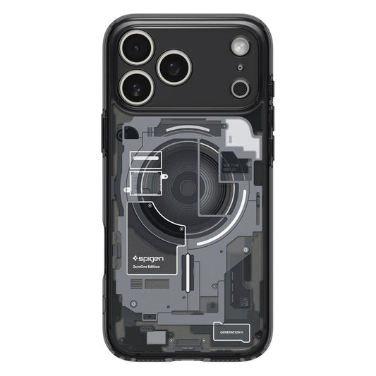 MagSafe cover til Apple iPhone 17 Pro Max, Spigen, Ultra Hybrid Zero One, Sort