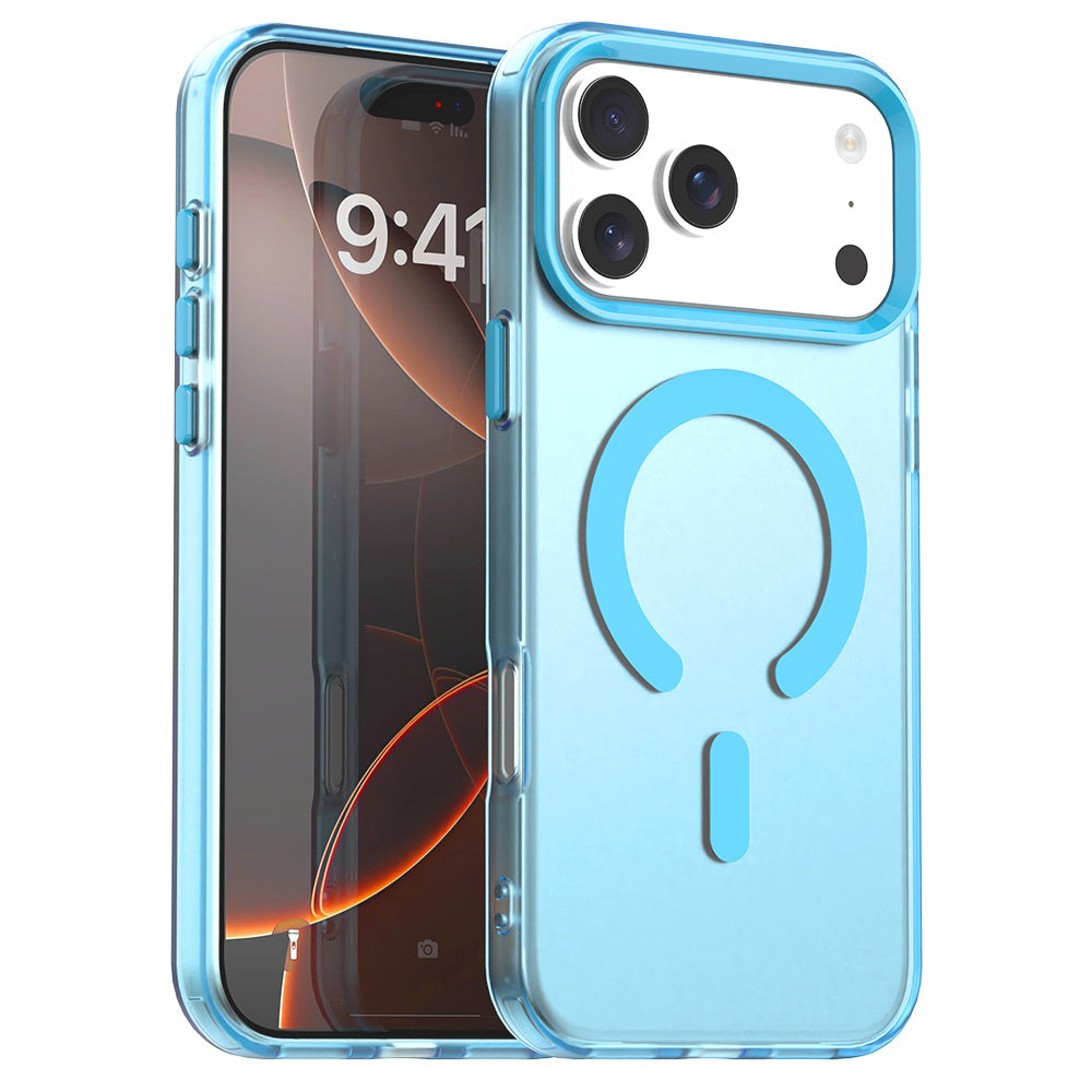 MagSafe cover til Apple iPhone 17 Pro Max, Techsuit, CandyCase, Blå