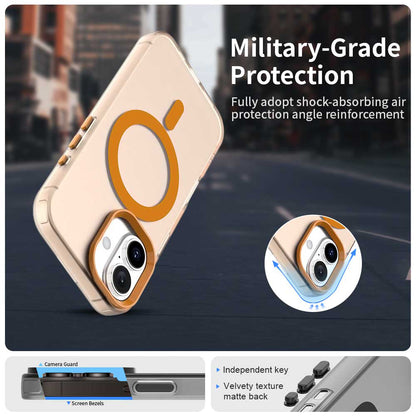 MagSafe Case for Apple iPhone 17 Pro Max, Techsuit, CandyCase, Orange