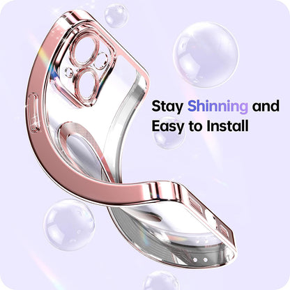 MagSafe cover til Apple iPhone 17 Pro Max, Techsuit, Luxury Glitter, Lys Lilla