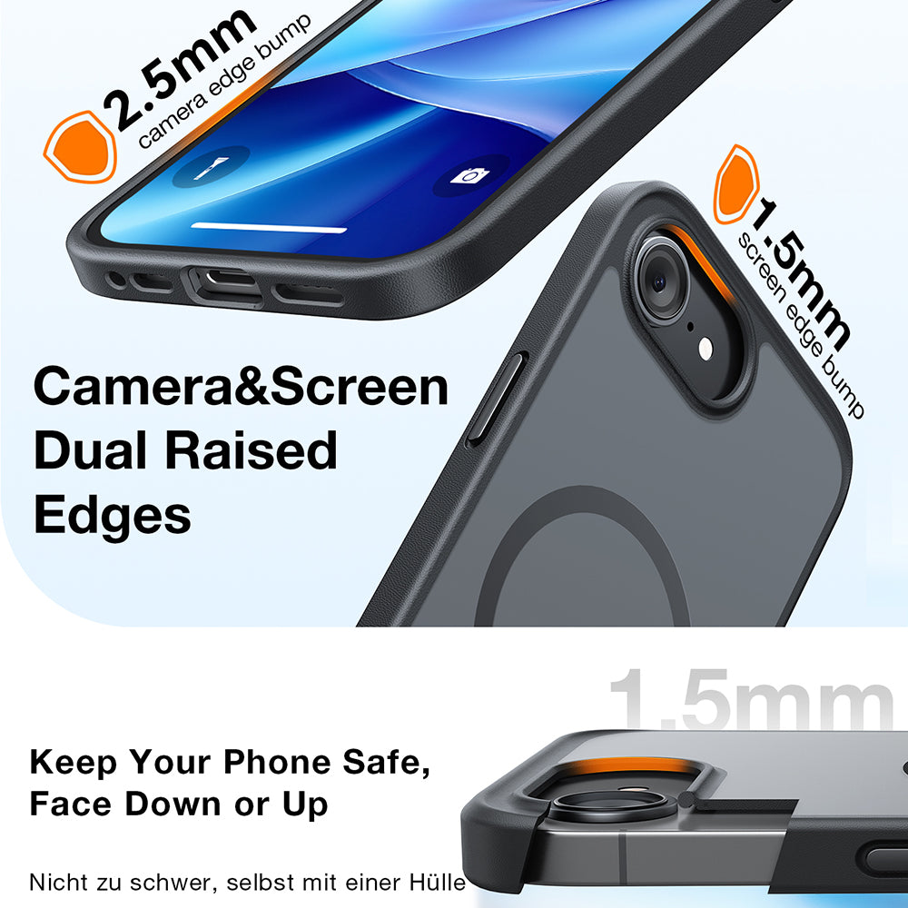 MagSafe cover til Apple iPhone 17 Pro Max, Torras, Guardian, Orange