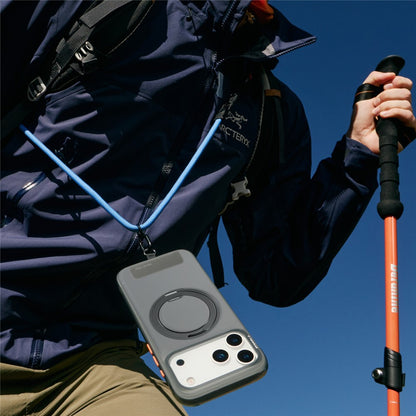 MagSafe-etui til Apple iPhone 17 Pro Max, Torras, Ostand O3 Air, Satin Grøn