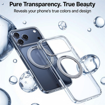 MagSafe cover til Apple iPhone 17 Pro Max, Torras, Ostand Pro, Gennemsigtig