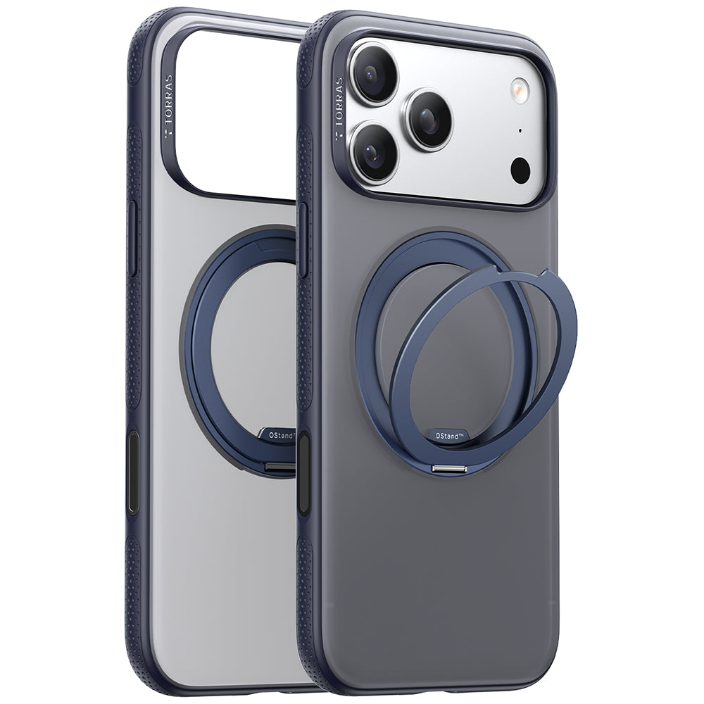MagSafe cover til Apple iPhone 17 Pro Max, Torras, Ostand R Fitness, Blå