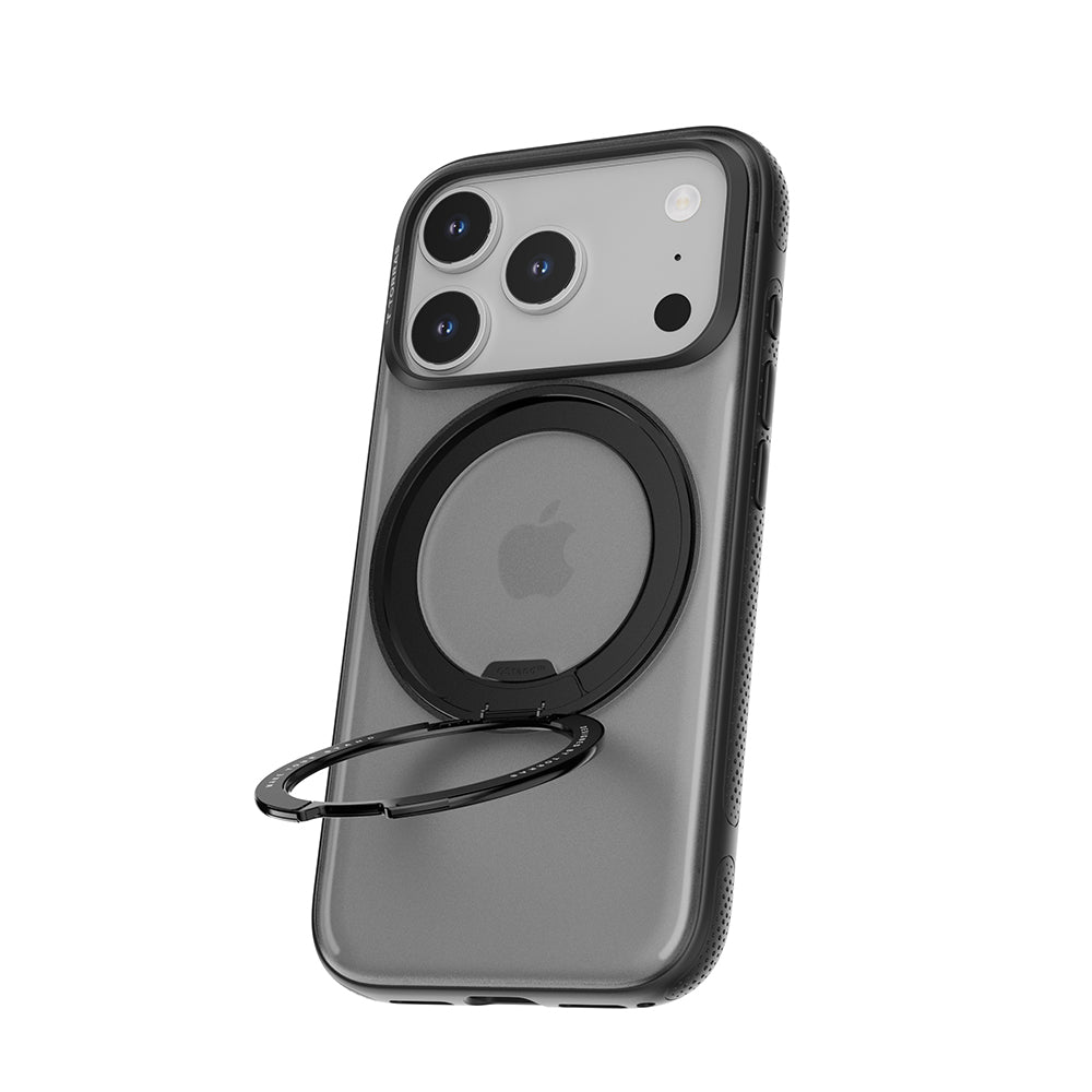 MagSafe cover til Apple iPhone 17 Pro Max, Torras, Ostand R Fitness, Sort