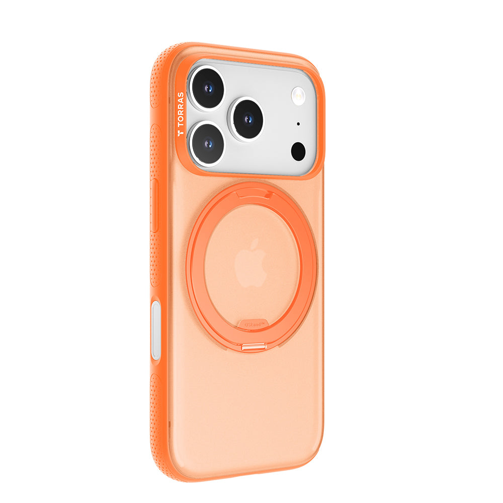 MagSafe cover til Apple iPhone 17 Pro Max, Torras, Ostand R Fitness, Orange