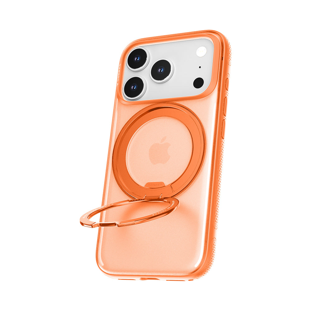 MagSafe cover til Apple iPhone 17 Pro Max, Torras, Ostand R Fitness, Orange