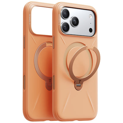 MagSafe cover til Apple iPhone 17 Pro Max, Torras, QPRO Silicone, Orange