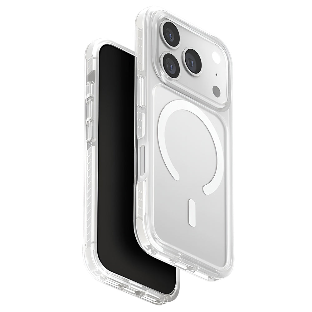 MagSafe cover til Apple iPhone 17 Pro Max, UNIQ, Combat MagClick, Hvid