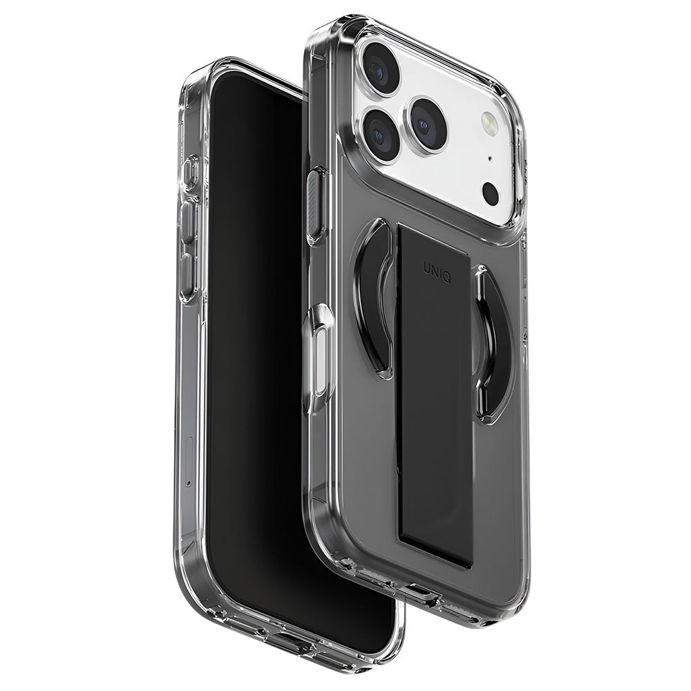 MagSafe cover til Apple iPhone 17 Pro Max, UNIQ, Heldro Air MagClick, Sort