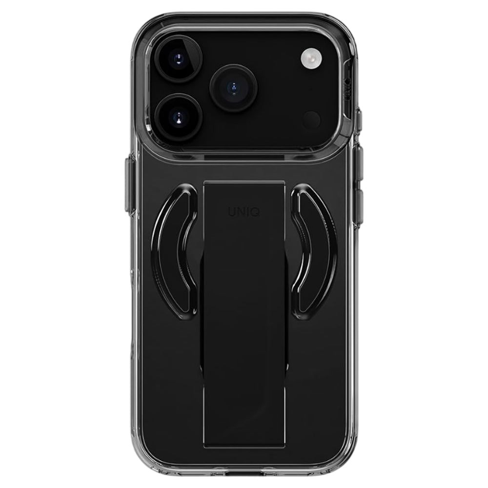 MagSafe cover til Apple iPhone 17 Pro Max, UNIQ, Heldro Air MagClick, Sort