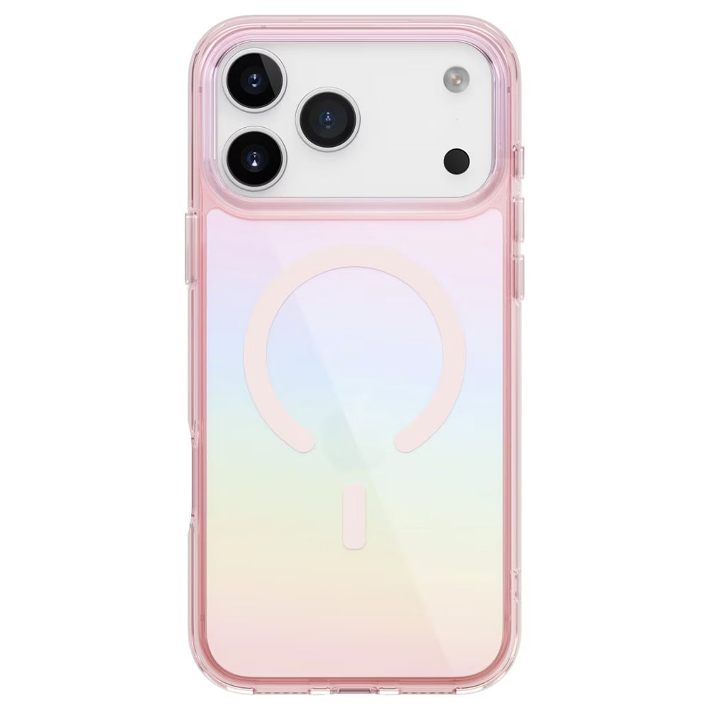 MagSafe cover til Apple iPhone 17 Pro Max, UNIQ, Iridescia MagClick, Pastelblå