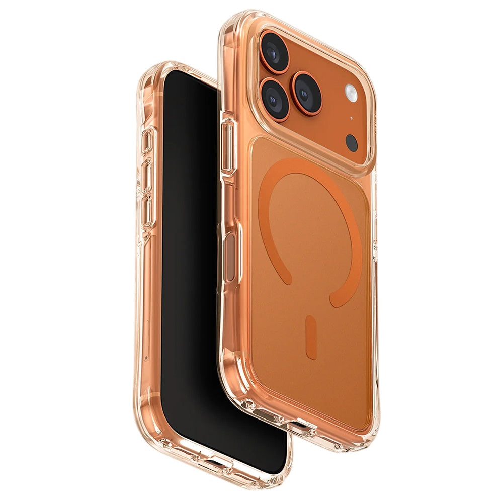 MagSafe cover til Apple iPhone 17 Pro Max, UNIQ, LifePro Xtreme MagClick, Orange