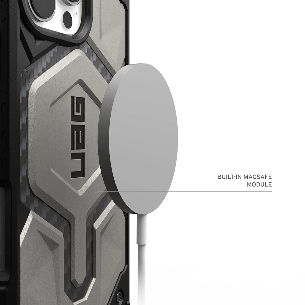 MagSafe cover til Apple iPhone 17 Pro Max, Urban Armor Gear, Monarch Pro Kevlar, Marineblå