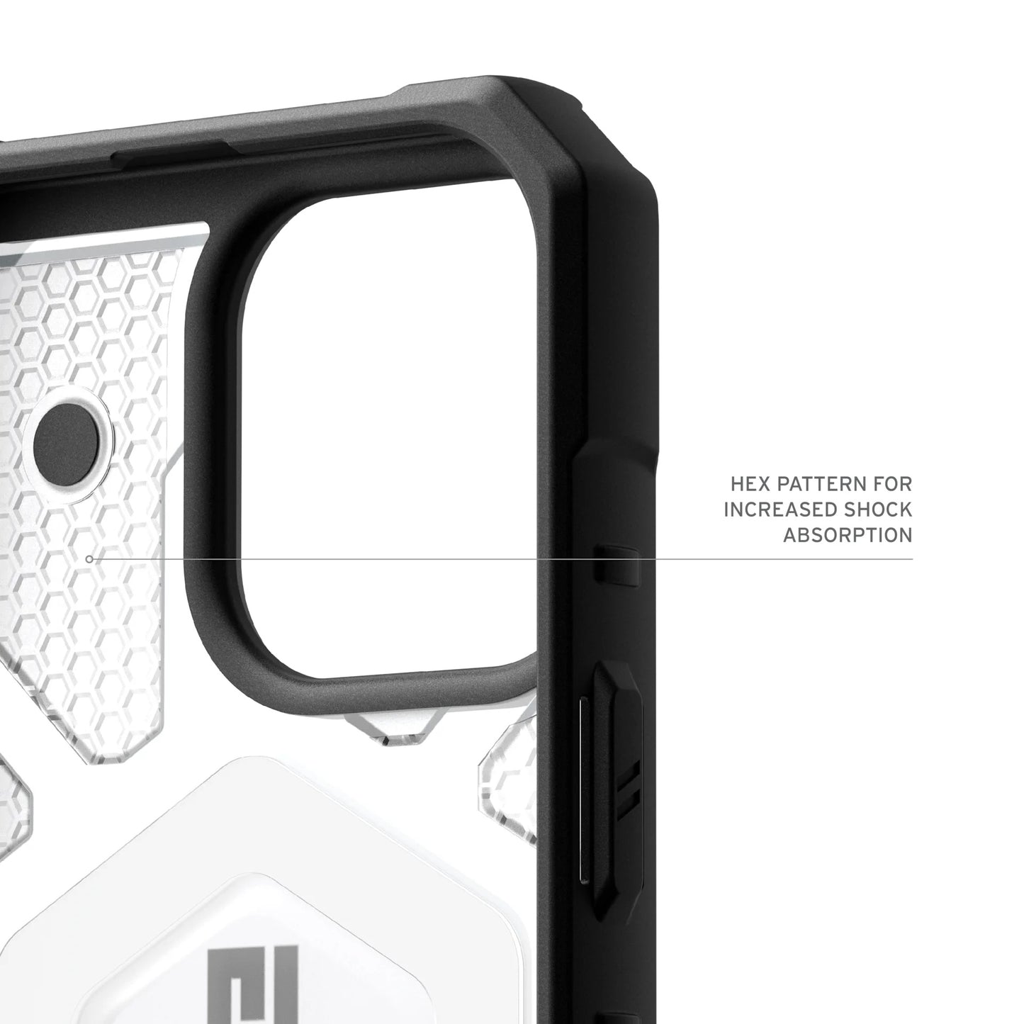 MagSafe cover til Apple iPhone 17 Pro Max, Urban Armor Gear, Pathfinder Clear, Gennemsigtig