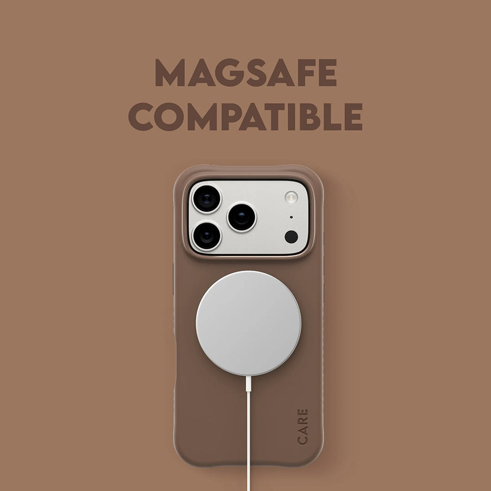 MagSafe cover til Apple iPhone 17 Pro, PanzerGlass, Fashionable Care, Brun