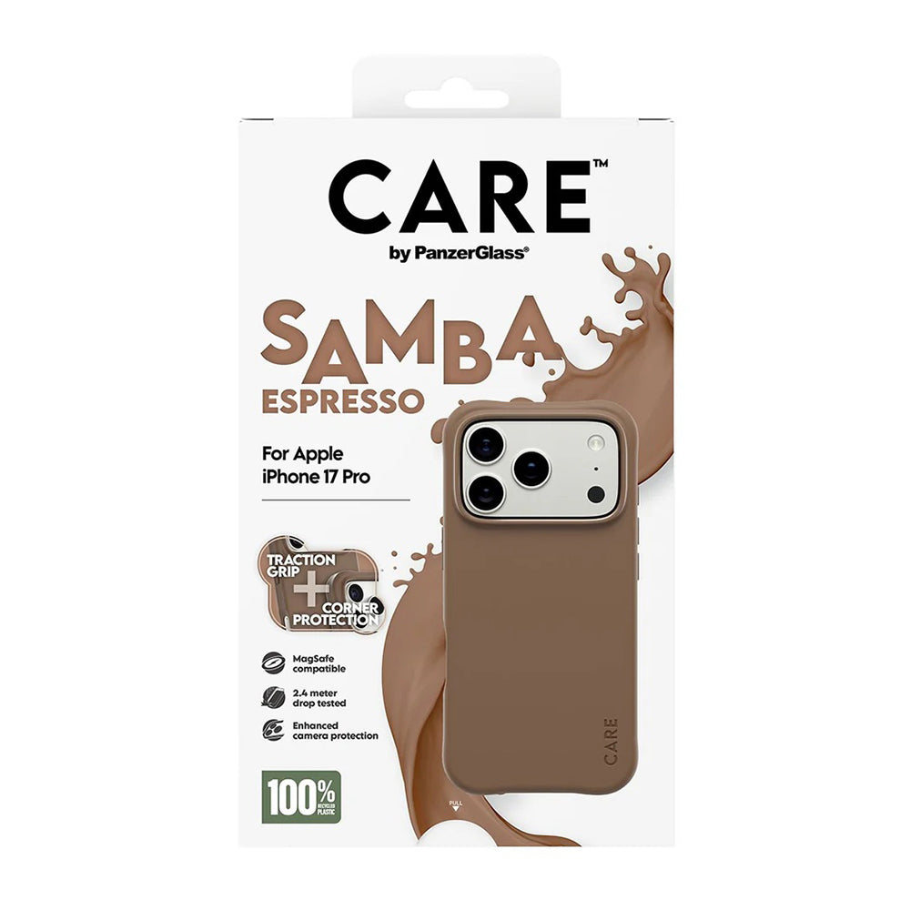 MagSafe cover til Apple iPhone 17 Pro, PanzerGlass, Fashionable Care, Brun