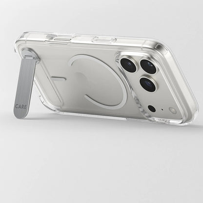 MagSafe cover til Apple iPhone 17 Pro, PanzerGlass, med Kickstand, Transparent