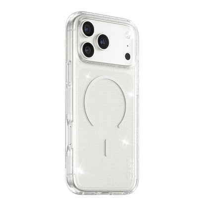 MagSafe Case for Apple iPhone 17 Pro, PanzerGlass, Urban Explorer Star Lit, White Transparent