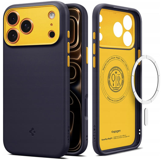 MagSafe cover til Apple iPhone 17 Pro, Spigen, Caseology Nano Pop, Lilla
