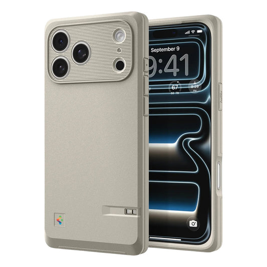 MagSafe-etui til Apple iPhone 17 Pro, Spigen, Classic LS, Creme