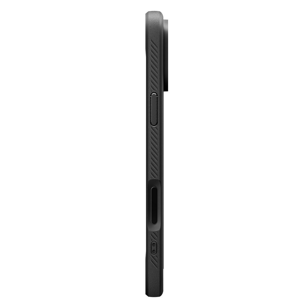 MagSafe cover til Apple iPhone 17 Pro, Spigen, Rugged Armor, Mat Sort