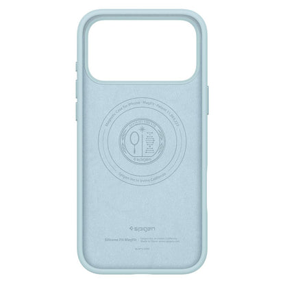 MagSafe cover til Apple iPhone 17 Pro, Spigen, Silicone Fit, Blå