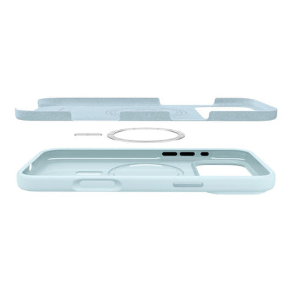 MagSafe cover til Apple iPhone 17 Pro, Spigen, Silicone Fit, Blå