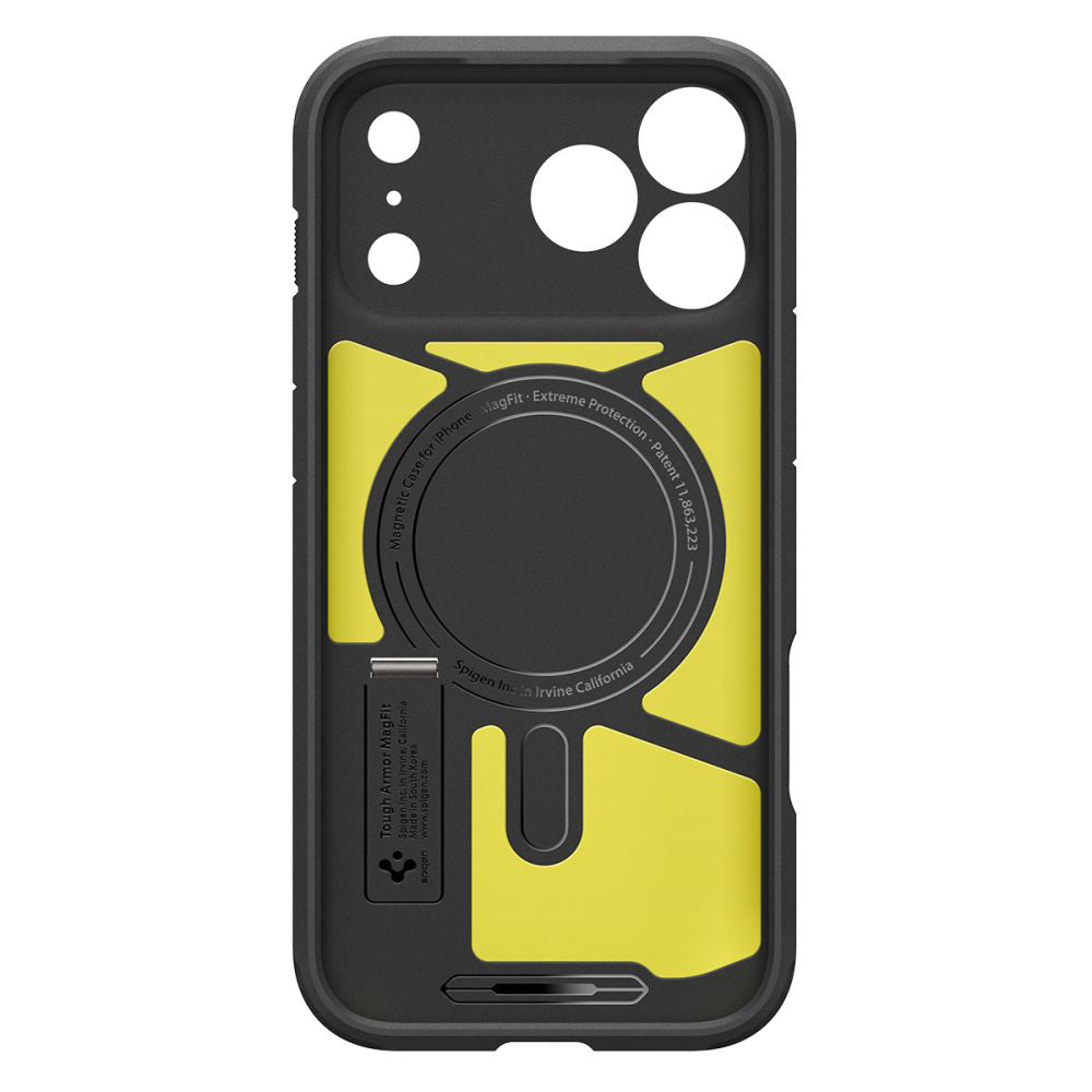 MagSafe cover til Apple iPhone 17 Pro, Spigen, Tough Armor T, Grå