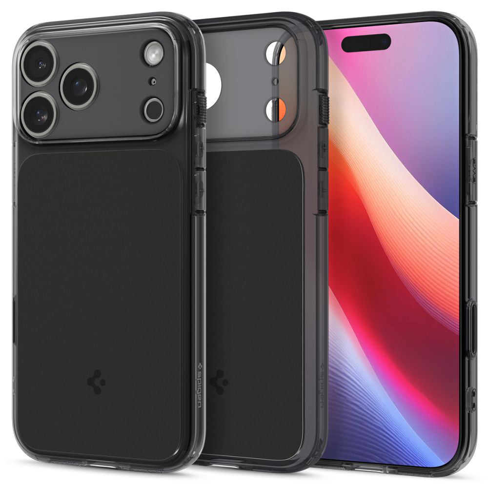 MagSafe cover til Apple iPhone 17 Pro, Spigen, Ultra Hybrid T, Mat Sort