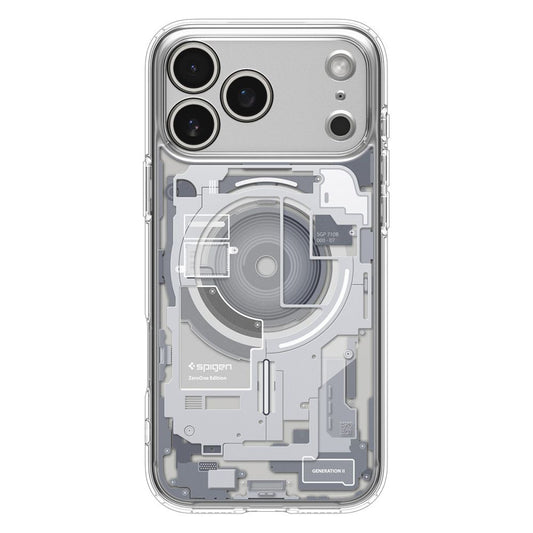MagSafe cover til Apple iPhone 17 Pro, Spigen, Ultra Hybrid Zero One, Hvid