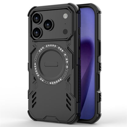 MagSafe cover til Apple iPhone 17 Pro, Techsuit, ArmorMag, Sort