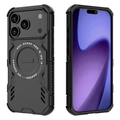 MagSafe cover til Apple iPhone 17 Pro, Techsuit, ArmorMag, Sort