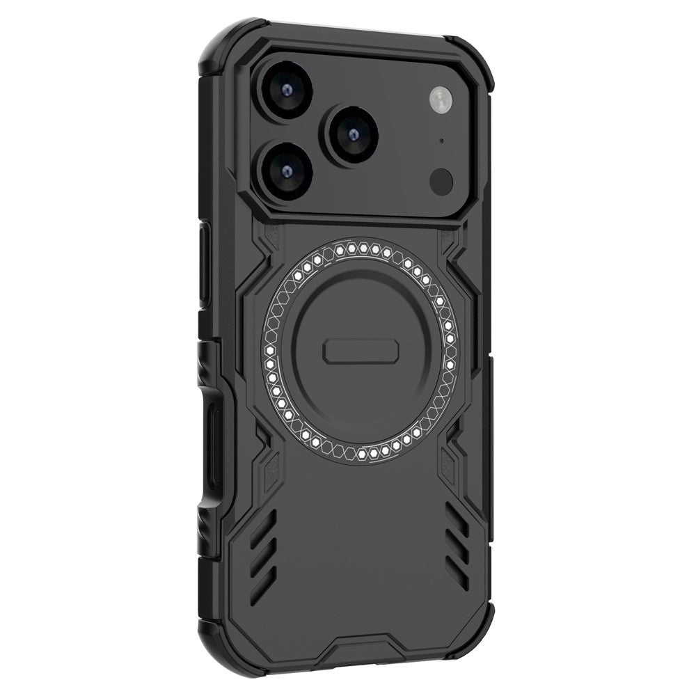 MagSafe cover til Apple iPhone 17 Pro, Techsuit, ArmorMag, Sort