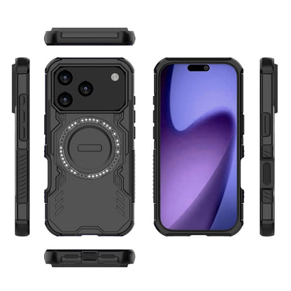MagSafe cover til Apple iPhone 17 Pro, Techsuit, ArmorMag, Sort