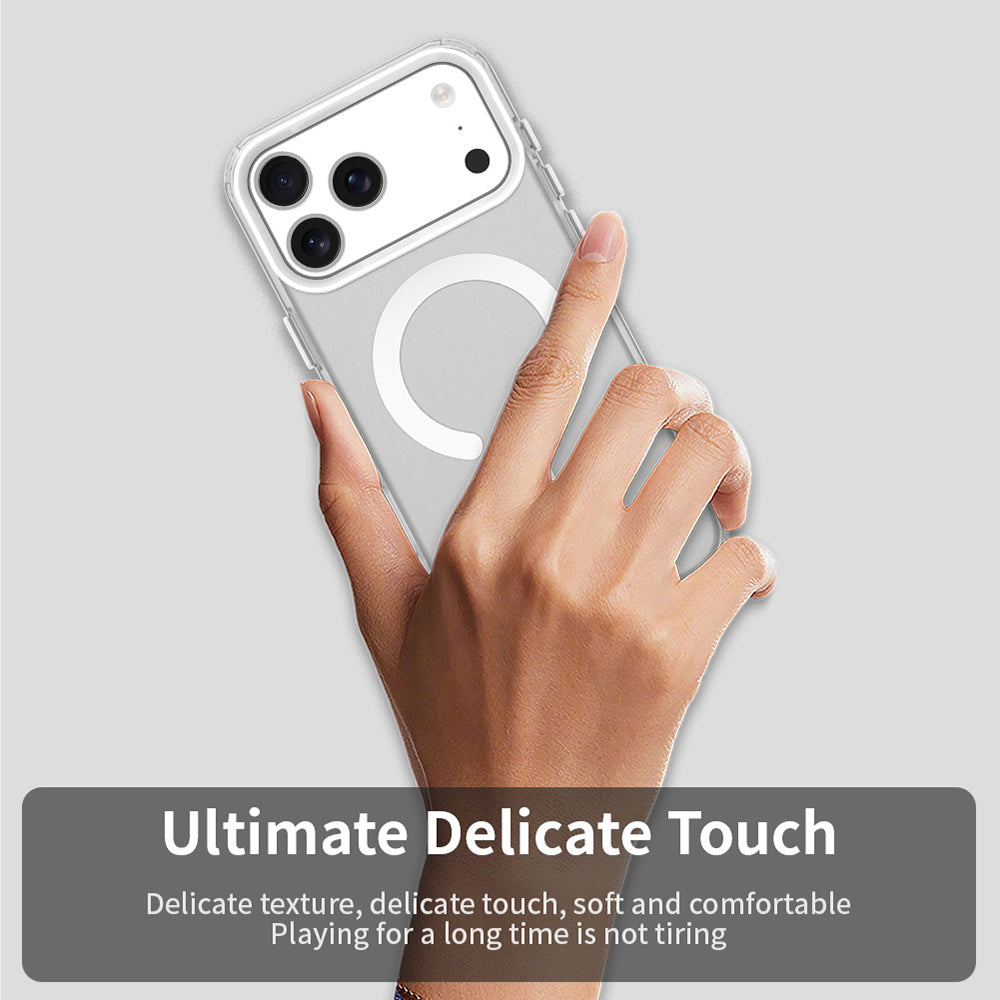 MagSafe cover til Apple iPhone 17 Pro, Techsuit, CandyCase, Hvid