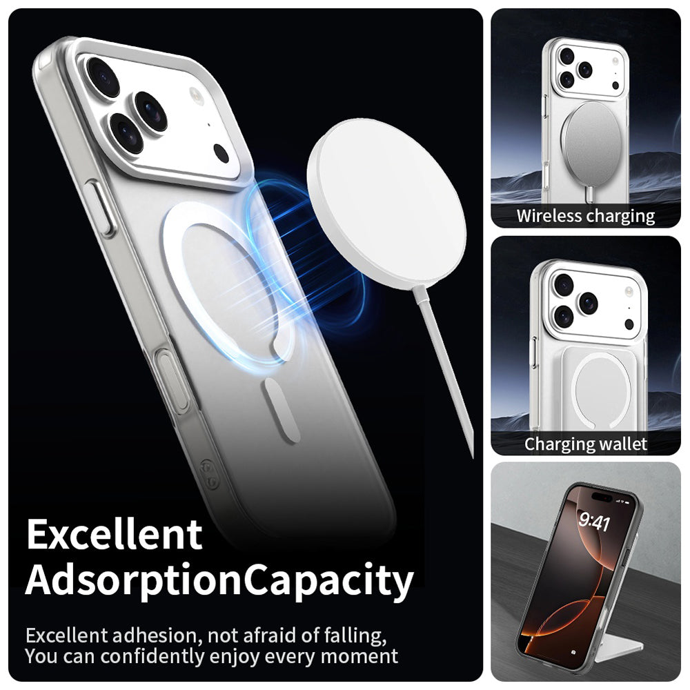 MagSafe cover til Apple iPhone 17 Pro, Techsuit, CandyCase, Hvid