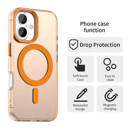 MagSafe-etui til Apple iPhone 17 Pro, Techsuit, CandyCase, Orange