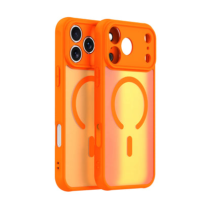 MagSafe cover til Apple iPhone 17 Pro, Techsuit, HaloFrost II, Orange