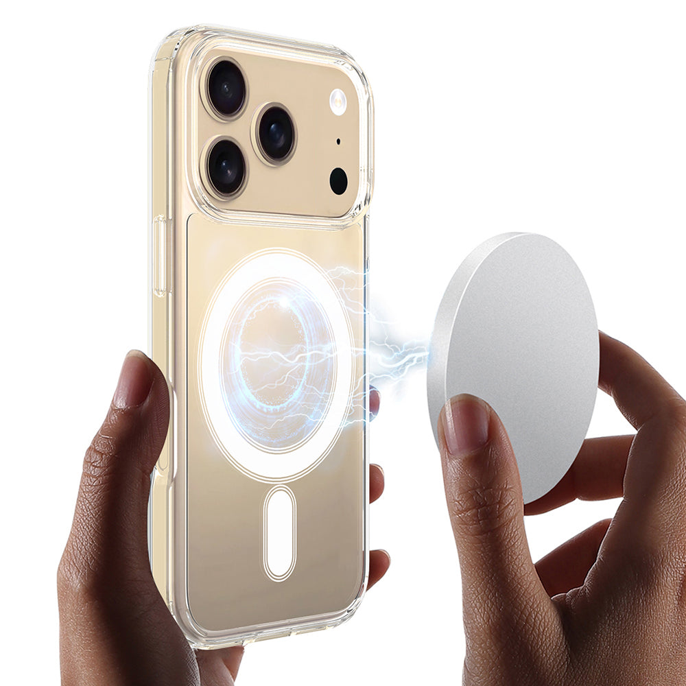 MagSafe cover til Apple iPhone 17 Pro, Techsuit, Pro, Transparent