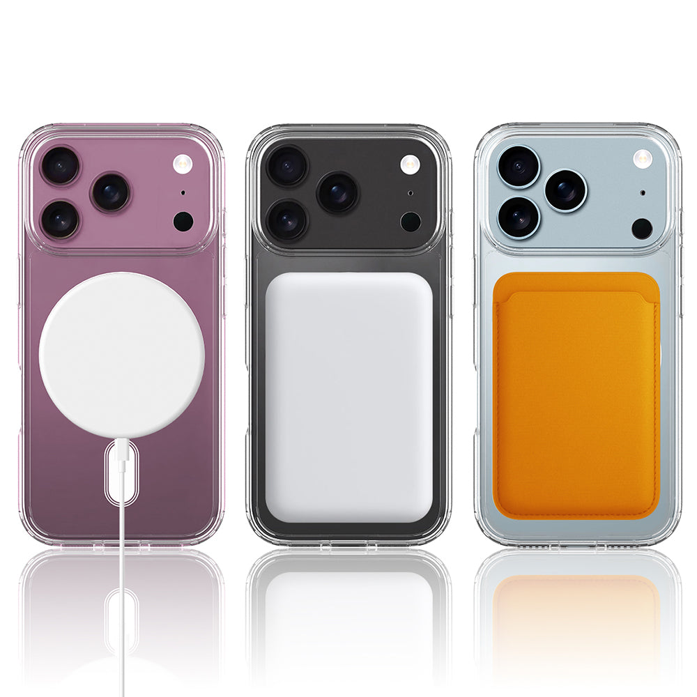 MagSafe cover til Apple iPhone 17 Pro, Techsuit, Pro, Transparent